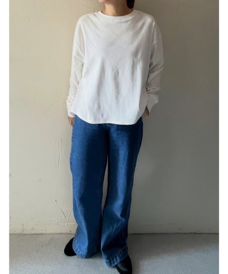 サイドスリットカットソー