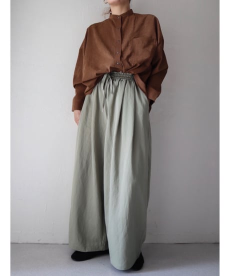 ツイルワイドパンツ