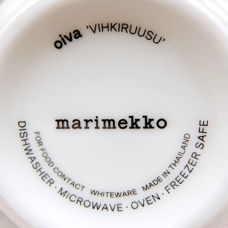 マリメッコ marimekko　＜Vihkiruusu＞マグカップ（レッド×ライラック）アジア限定