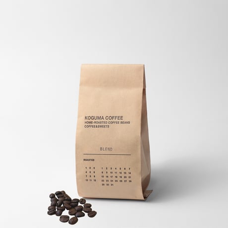 BLEND　〈KOGUMA BLACK〉<中深煎りの深>100g