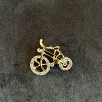 B019  ブローチ　自転車