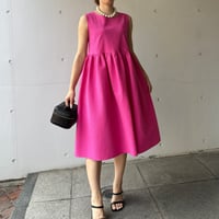 7-043    ビビッドピンク　ドールワンピース　Ｍ