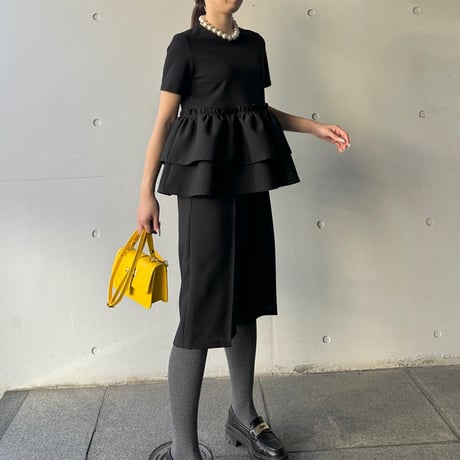 10-046  黒　バミューダパンツ　フリー(Ｓ〜Ｍ)