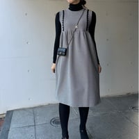 9-153    千鳥　フロントスカラップワンピース　Ｍ