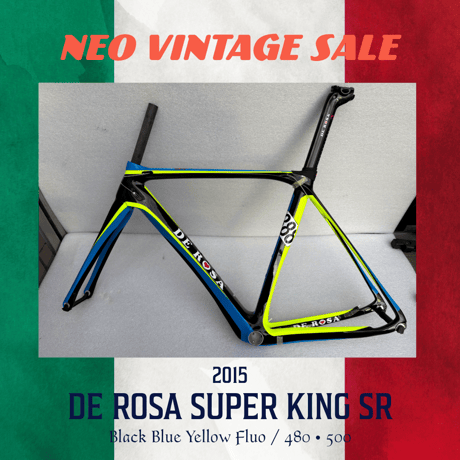 DE ROSA SUPERKING SR フレームセット