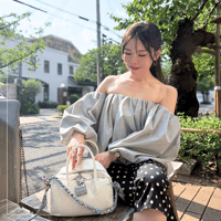 【harupyコラボ】Lumière Boston bag