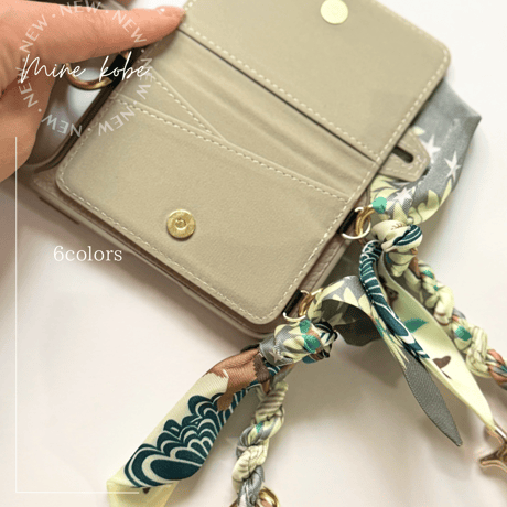【MINEkobe original】Éclat Scarf Phone Case