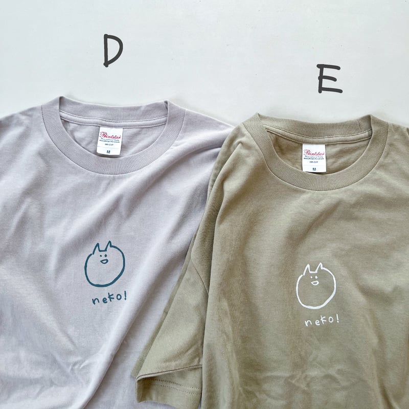 【新品未使用】ヨンジュン Tシャツ (CREAM) Mサイズ Mサイズ）neko! Tシャツ いろいろカラー2026 | kunkun shop