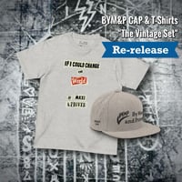 【再発】BYM&P CAP & T-Shirts "The Vintage Set"