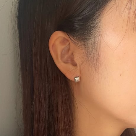 【LOOP】 SILVER PIERCED EARRINGS ③