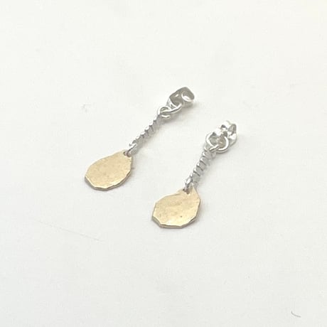 【LOOP】 SILVER PIERCED EARRINGS BACKS WITH DECORATIONS  ④