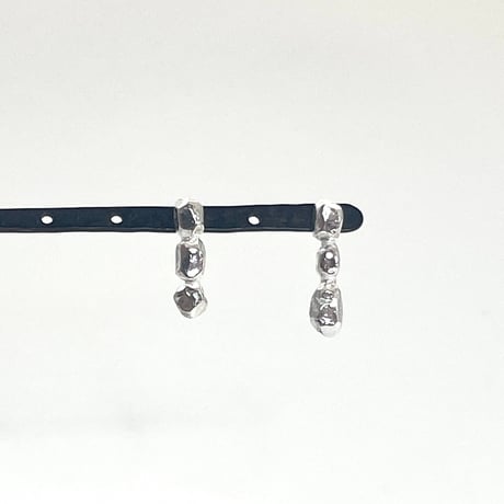 【LOOP】 SILVER PIERCED EARRINGS ③