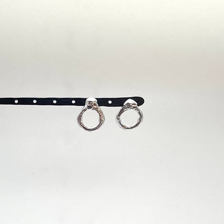 【LOOP】 SILVER PIERCED EARRINGS ②