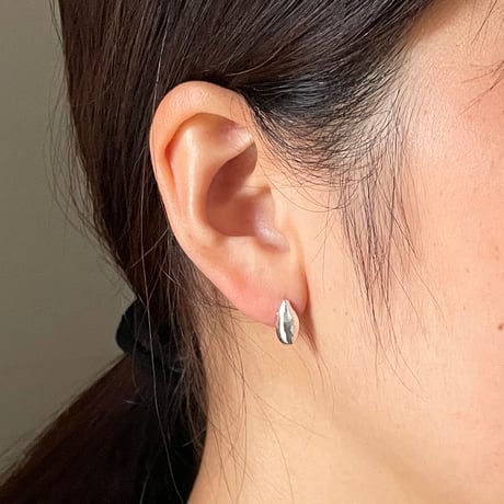 【LOOP】 SILVER PIERCED EARRINGS ③
