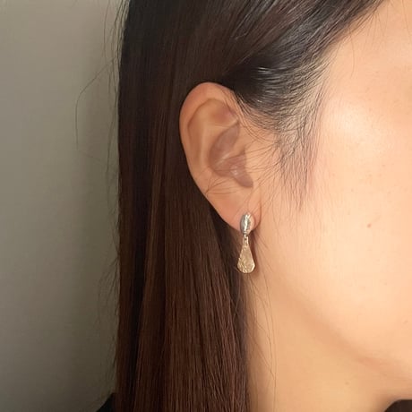 【LOOP】 SILVER PIERCED EARRINGS BACKS WITH DECORATIONS  ④