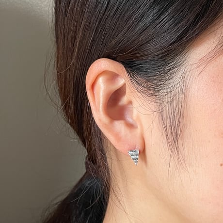 【LOOP】 SILVER PIERCED EARRINGS ②