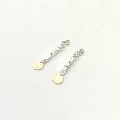 【LOOP】 SILVER PIERCED EARRINGS BACKS WITH DECORATIONS  ④