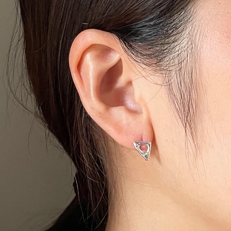 【LOOP】 SILVER PIERCED EARRINGS ②
