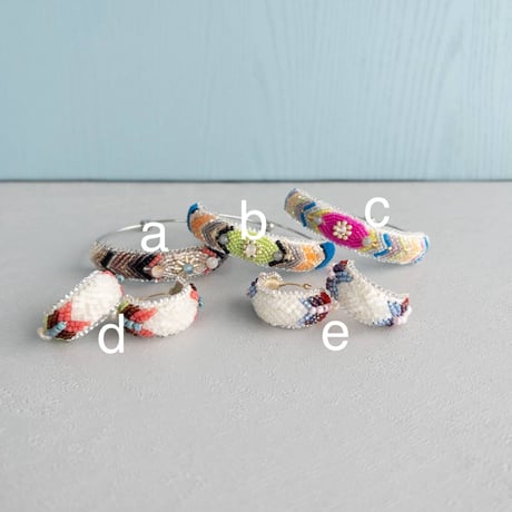Chunky style /ビーズ刺繍アクセサリー