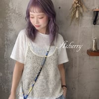 Asherry shoulder strap / Pearl bubbly
