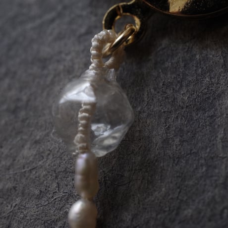 TUKI_新月_pearl_A ピアス・イヤリング