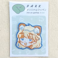 PARKオリジナル　刺繍ワッペン　ことこフェイス