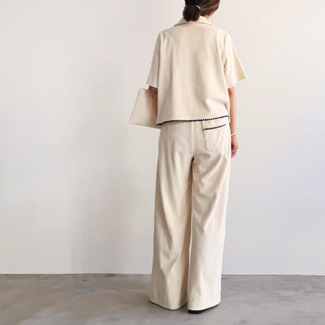 テリーシェルスリーピース　パンツセット