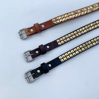 MASTER＆Co.　ダブルスタッズベルト
