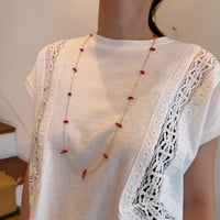 STELLA CIFFON ロングネックレス