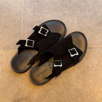 KOVALAM  【MORIKA 別注】　ダブルモンクストラップサンダル