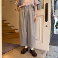 HUIS.　オールドレピア天日干しラミーリネンバルーンパンツ