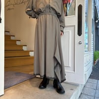 U PHORICA　ロングアシンメトリースカート
