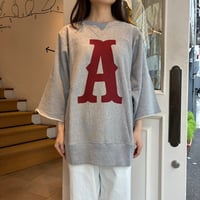 MASTER&Co. アルファベットプリントスウェット