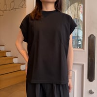 De bon coer　クールタッチねじり袖Tシャツ
