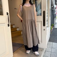 HUIS.　ゆるふわコットン2WAYワンピース