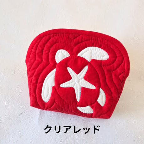 【キット】ホヌとヒトデのハーフでかポーチ