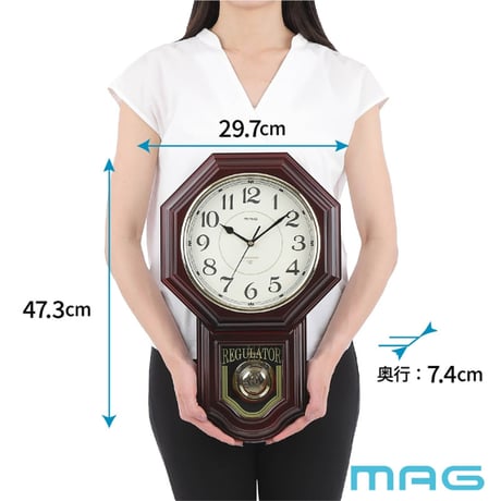 アンティーク調時報振り子時計