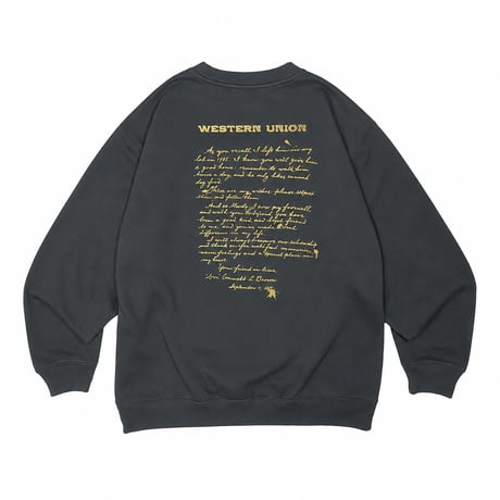 WESTERN UNION CREWNECK SWEAT