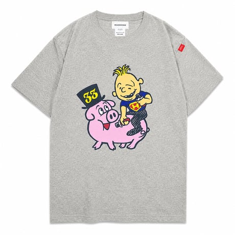 レア柄！】HEADGOONIE Tシャツ ジェルミクライン ブラック XL レア柄