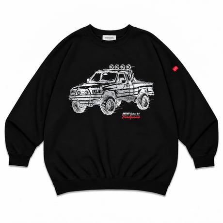 PICK-UP TRUCK BIG CREWNCK SWEAT