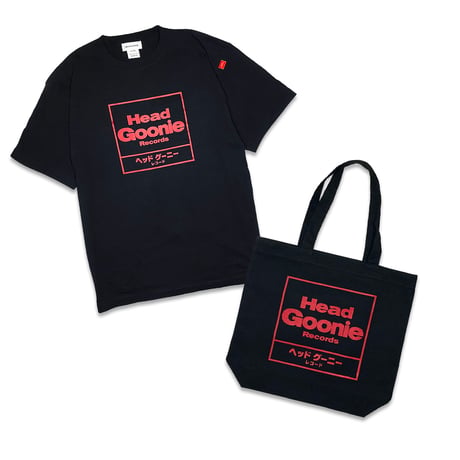 HEADGOONIE RECORD Tshirts&TOTE BAG SET