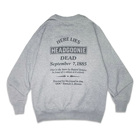 R.I.P HEADGOONIE HEAVYWEIGHT CREWNECK SWEAT