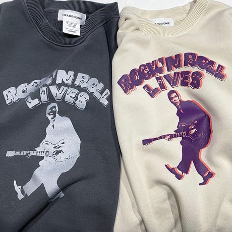 R&R LIVES VINTAGE CREWNECK SWEAT