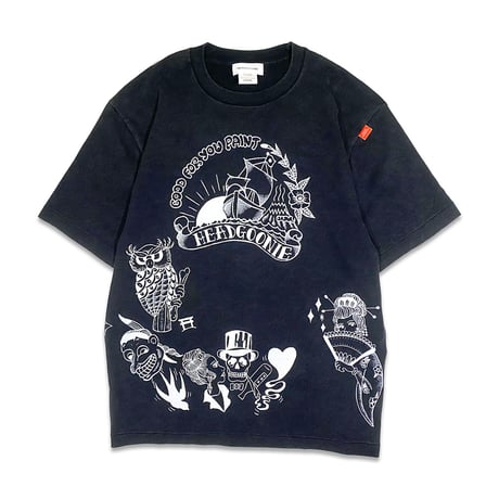 TATTOO MULTI Tshirts (VINTAGE BLACK)