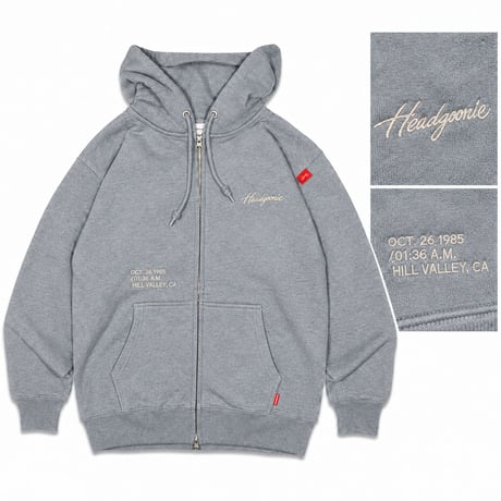 TIME TRAVEL DAY ZIP-HOODY SWEAT