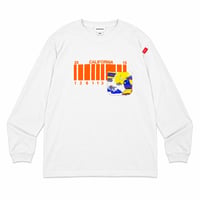 NUMBER PLATE LONGSLEEVE Tshirts（空とぶ機関車ポケット付）