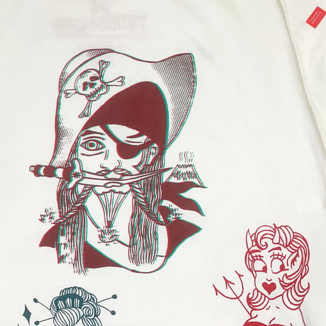 TATTOO MULTI Tshirts (VINTAGE NATURAL)