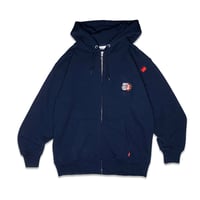 BULLDOGS RIBGOONIE HAVYWEIGHT ZIP HOODY SWEAT