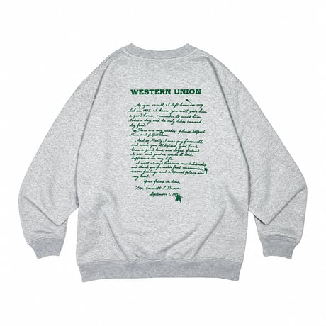 WESTERN UNION CREWNECK SWEAT