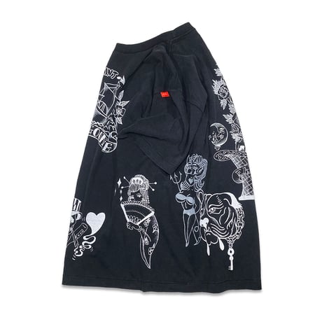 TATTOO MULTI Tshirts (VINTAGE BLACK)